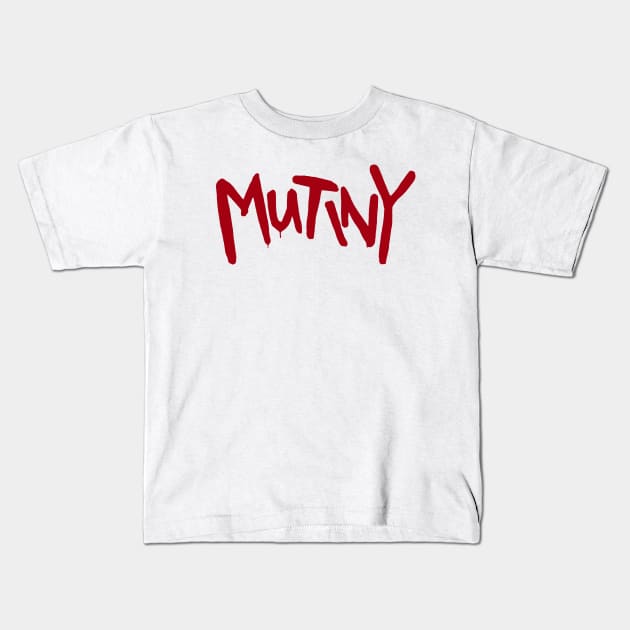 Halt and Catch Mutiny Kids T-Shirt by klance